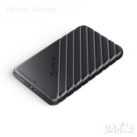 Рак Orico 25PW1-U3 USB 3.0 2.5" черен, снимка 1