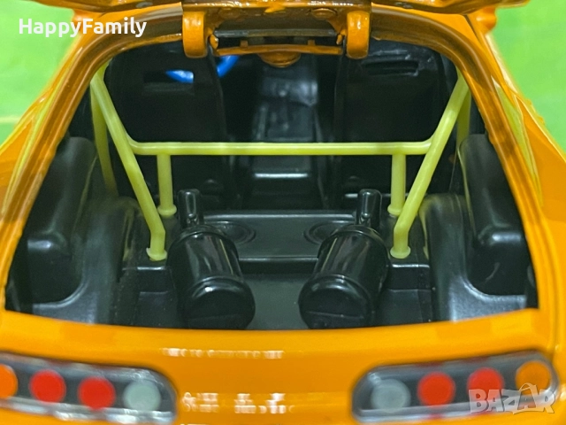 Мащабен модел Toyota Supra 1:24 Jada Toys Бързи и Яростни Тойота Супра, снимка 7 - Колекции - 52663817