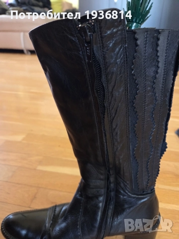Италиански ботуши естествена кожа 35 номер , снимка 9 - Дамски ботуши - 51872987