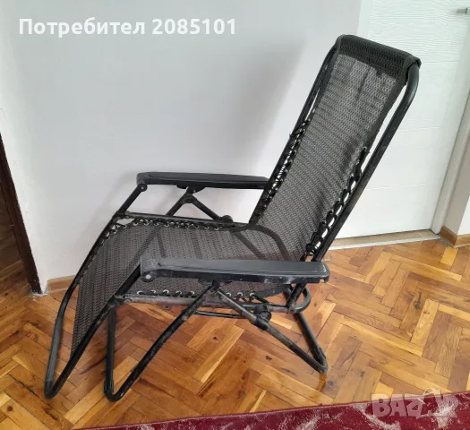 Сгъваем стол шезлонг, снимка 4 - Други стоки за дома - 56106262