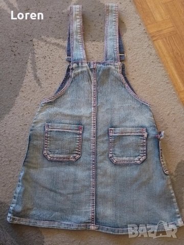 Детско дънково сукманче, снимка 3 - Детски рокли и поли - 44451381