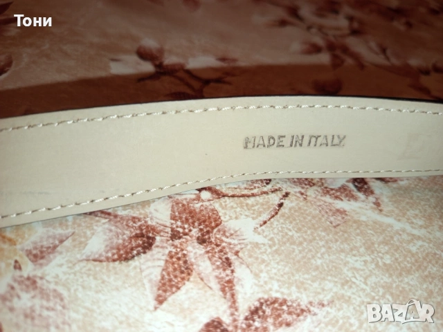 CORTI MILANO Оригинал Нов Дамски Колан Изцяло от Естествена Кожа 90см. , снимка 7 - Колани - 53930936