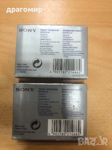 Sony 2120 MINI DATA CARTRIDGE 120 MB, снимка 2 - Ресийвъри, усилватели, смесителни пултове - 48580801