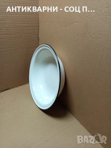 Соц Стара Емайлирана Руска Купа Легенче., снимка 2 - Антикварни и старинни предмети - 49261943