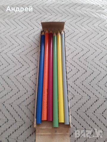 Стари моливи Pastele, снимка 3 - Други ценни предмети - 31603502