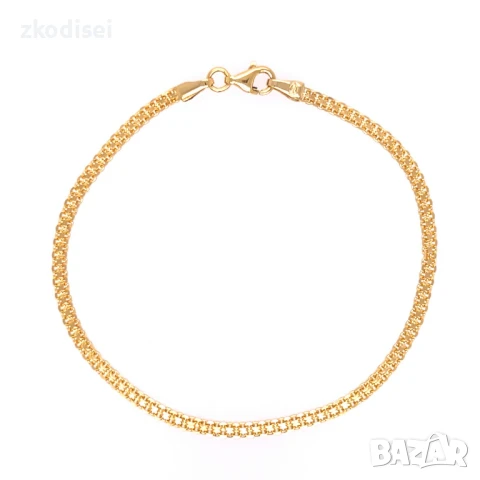 Златна дамска гривна 2,50гр. 18,0см. 14кр. проба:585 модел:32092-4, снимка 1