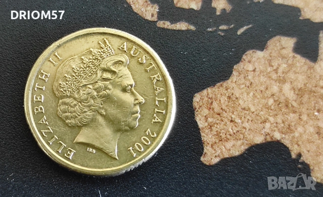 Монета Австралия - 1 бр. [2001], снимка 2 - Нумизматика и бонистика - 54355478