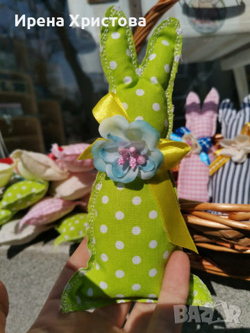 Великденски бебета зайци, снимка 2 - Декорация за дома - 44791754