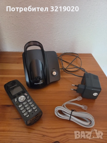 Стационарен безжичен телефон Panasonic, снимка 2 - Стационарни телефони и факсове - 51822102