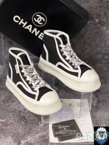 дамски кецове chanel, снимка 2 - Кецове - 51459013