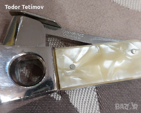 Ретро гилотина за пури Solingen , снимка 2 - Колекции - 50759031