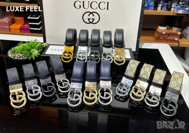 Gucci ⚜️ Естествена Кожа ⚜️ Дамски Колани , снимка 5 - Колани - 53987406
