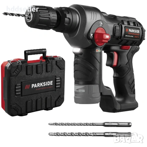 Компактен акумулаторен перфоратор Parkside Performance PBHAP 12 A1