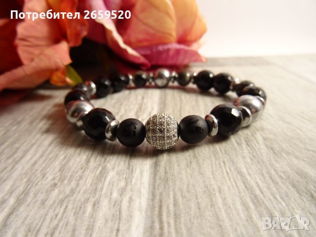 Дамска гривна от естествени камъни