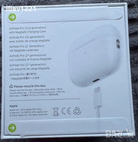Apple AirPods Pro, снимка 2 - Безжични слушалки - 51832291