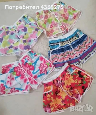 Ново❤️✅Къси дамски панталонки с джобчета❎S M L XL 🌞😍, снимка 5 - Панталони - 50556062