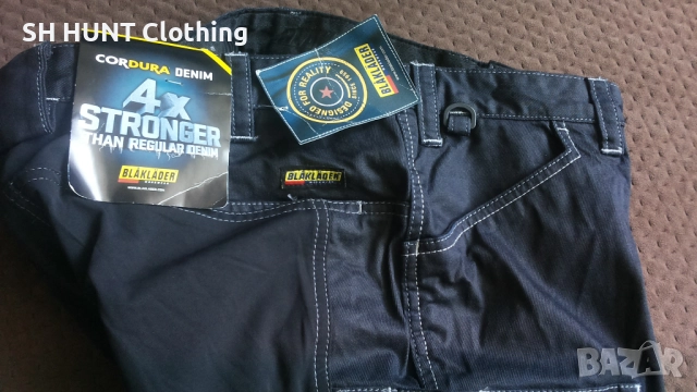BLAKLADER 1459 Service Stretch Trouser 52 / L работен панталон с от части еластична материя W4-525, снимка 7 - Панталони - 51949830