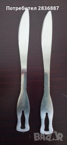 стари рекламни трапезни ножове Кока кола, снимка 2 - Колекции - 31276952