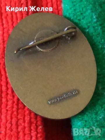 КОЛЕКЦИОНЕРСКА НЕМСКА БРОНЗОВА РЯДКА КРАСИВА ЗНАЧКА РЕЛИГИОЗНА ТЕМАТИКА 31311, снимка 15 - Колекции - 38026239