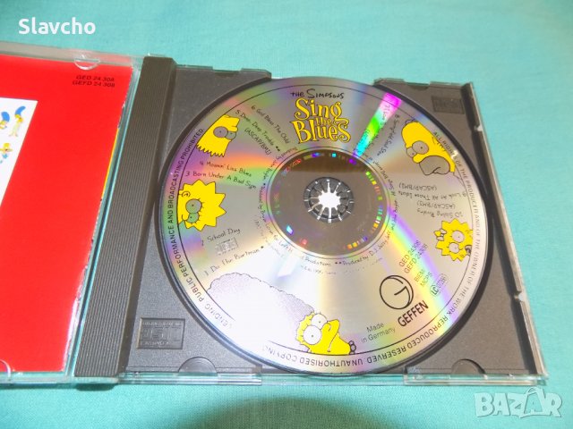 Компакт диск на - The Simpsons - The Simpsons Sing The Blues/ 1990г., снимка 6 - CD дискове - 39386108