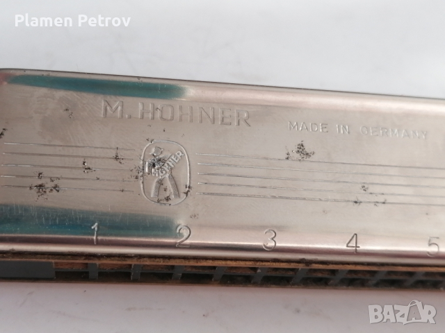 хармоника марка HOHNER GERMANY , снимка 8 - Духови инструменти - 44807540