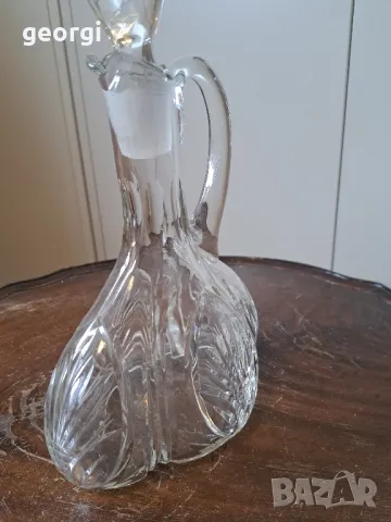 стъклена гарафа декантер  19/3, снимка 6 - Други - 49162045