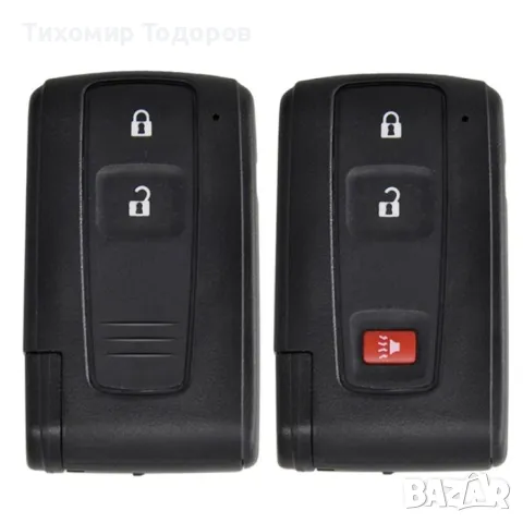 Toyota Тойота ключ кутийка corolla Verso корола версо ярис 2 3 бутона , снимка 1