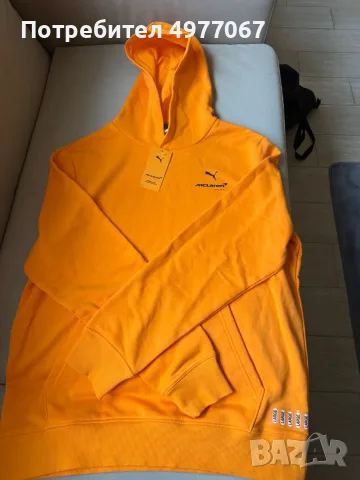 Нов мъжки суичър Puma x McLaren F1 (Размер L) – с етикет