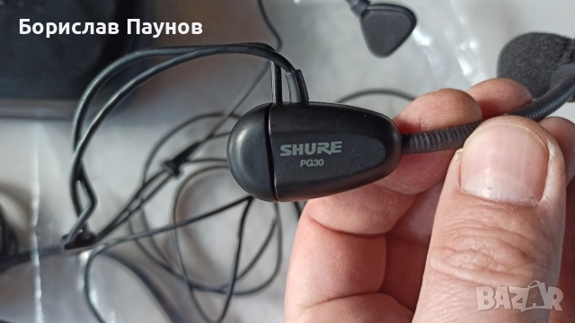 Безжична микрофонна система за глава SHURE PG4, PG1, PG30 , снимка 5 - Микрофони - 52814795
