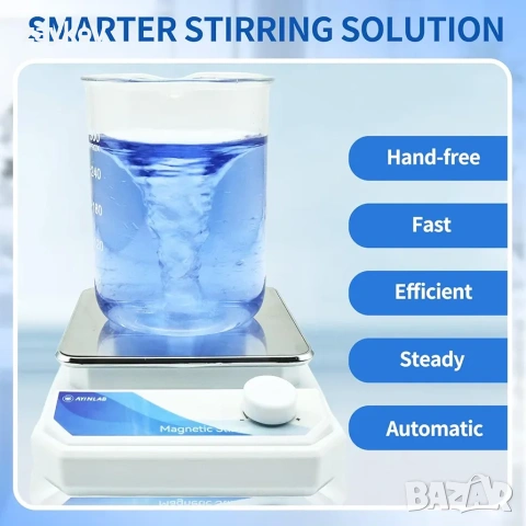 Комплект магнитни бъркалки , мощна магнитна бъркалка 3000 об/мин, снимка 5 - Други инструменти - 53889839