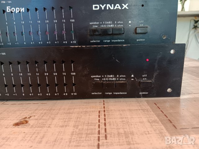 DYNAX PM 106/PLM-106 Stereo Wattmeter, снимка 6 - Ресийвъри, усилватели, смесителни пултове - 42247054