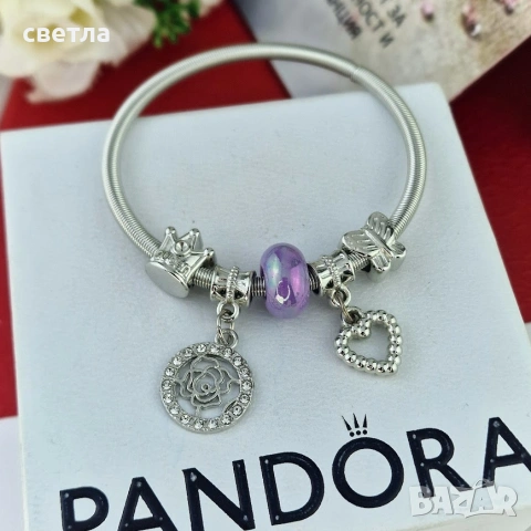 Гривни Pandora , снимка 2 - Гривни - 54002939