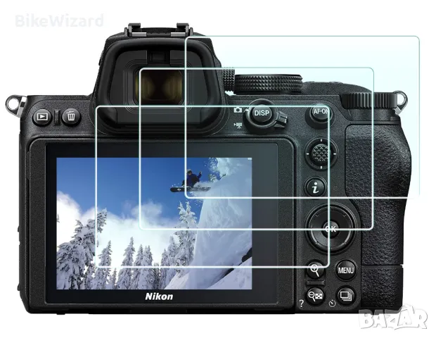 HUIPUXIANG протектор за екран за фотоапарат Nikon Z5 с капак Hot Shoe, 0,3 mm 3 броя
