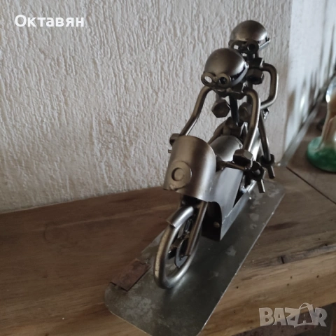 Метална скулптура, колекционерска, снимка 8 - Колекции - 53273060