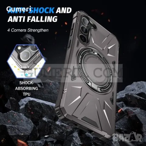 Противоударен Кейс с Ринг за Samsung Galaxy S24+, снимка 10 - Калъфи, кейсове - 48832366