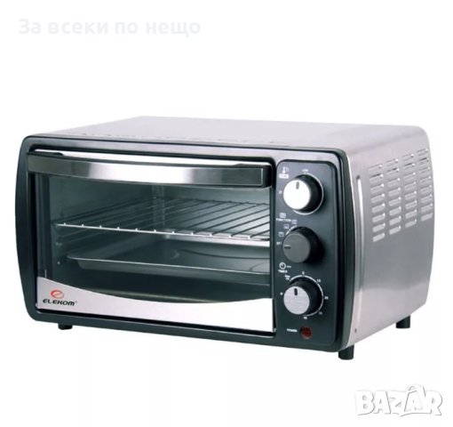 ✨Електрическа фурна ELEKOM ЕК-121SS ,12 литра, 1200 W, снимка 1