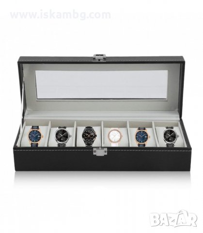 КЛАСИЧЕСКА КУТИЯ ЗА 6 БР. ЧАСОВНИЦИ - код КЛАСИК, снимка 2 - Други - 33950043