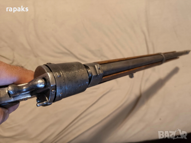Карабина не револвер Гасер 1870. Колекционерска пушка , снимка 6 - Антикварни и старинни предмети - 52614834
