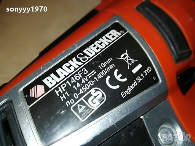 black & decker ВИНТОВЕРТ charger-внос швеицария, снимка 11 - Винтоверти - 29186830