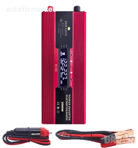 Инвертор 24V – 220V 2000W – NA130