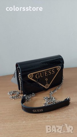 Чанта Guess/черен лак код SG121, снимка 3 - Чанти - 38364995