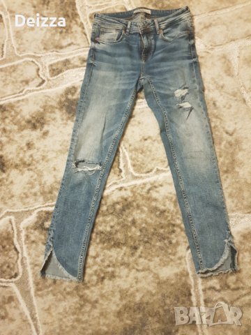 Дамски дънки на Зара, снимка 4 - Дънки - 42331292