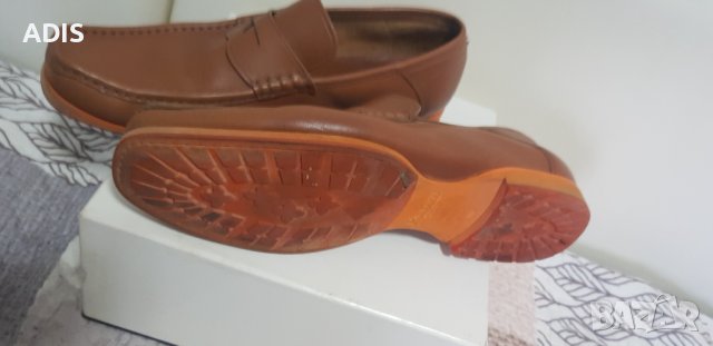 Мъжки кожени мокасини Paciotti/абс нови /44 разпродава, снимка 5 - Мокасини - 38156163