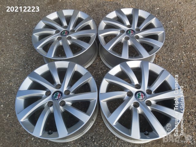 4 броя алуминиеви джанти за Alfa Romeo Giulietta 16, снимка 4 - Гуми и джанти - 37961034
