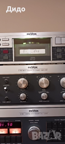 ReVox set  B 750 MK II, B 760,CD Revox B 225, снимка 3 - Радиокасетофони, транзистори - 52576313