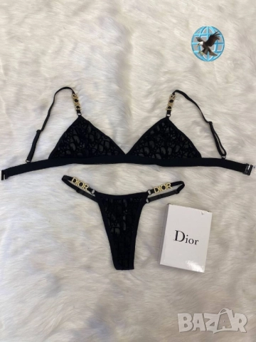 луксозно дамско бельо в кутия christian dior 