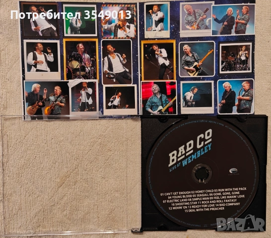 Неофициални cd / цд компакт дискове - нови - BAD COMPANY, снимка 10 - CD дискове - 53940796