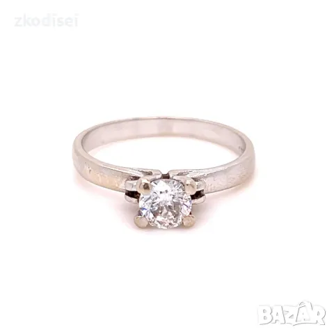 Златен дамски пръстен 2,50гр. 14кр.проба:585 размер:53 модел:29904-1