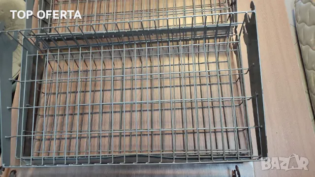 Стелажни кошници за вграждане обли и прави с ценова лента см, снимка 6 - Стелажи и щандове - 47881640