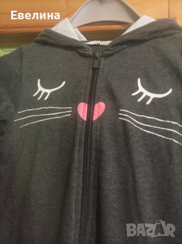 Гащеризон коте,леко ватиран,, снимка 2 - Детски анцузи и суичери - 38100286